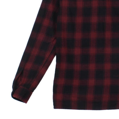 Mens Plaid Shirt Long Sleeve Button Up