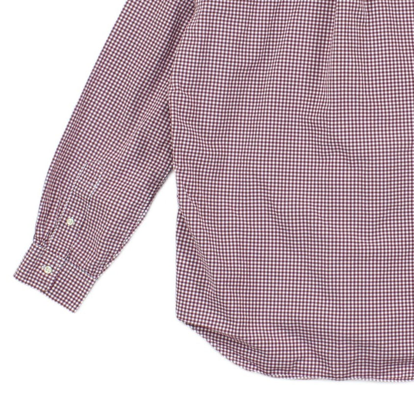 Mens Check Shirt Long Sleeve Classic Fit
