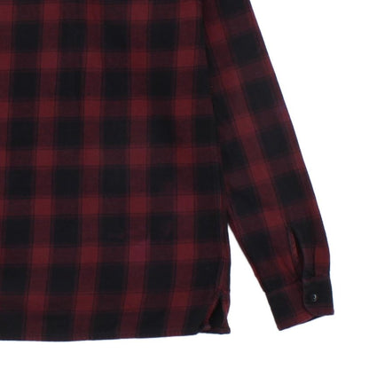 Mens Plaid Shirt Long Sleeve Button Up