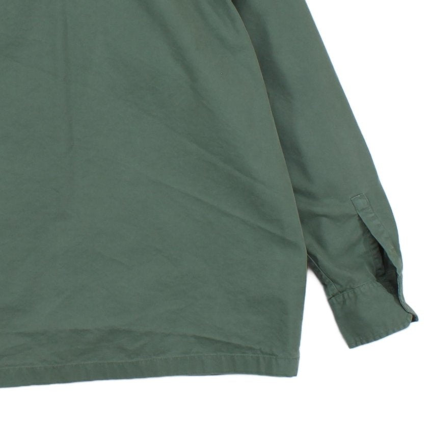 Mens Overshirt Relaxed Fit Long Sleeve Snap