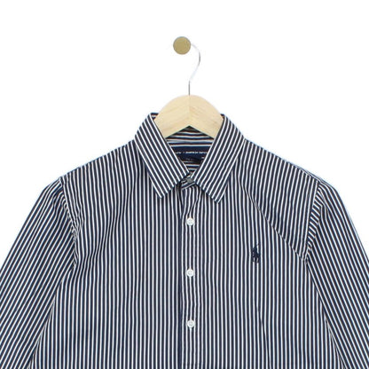 Womens Striped Shirt Slim Fit Long Sleeve