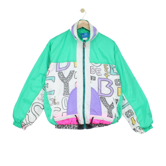 Womens Track Jacket Shell Suit