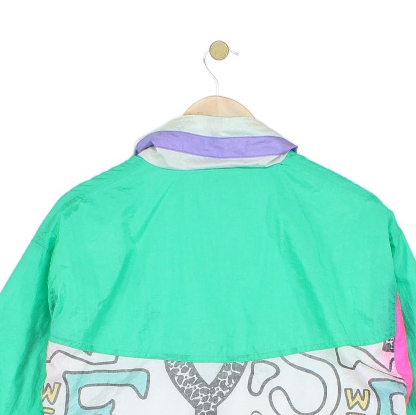 Womens Track Jacket Shell Suit