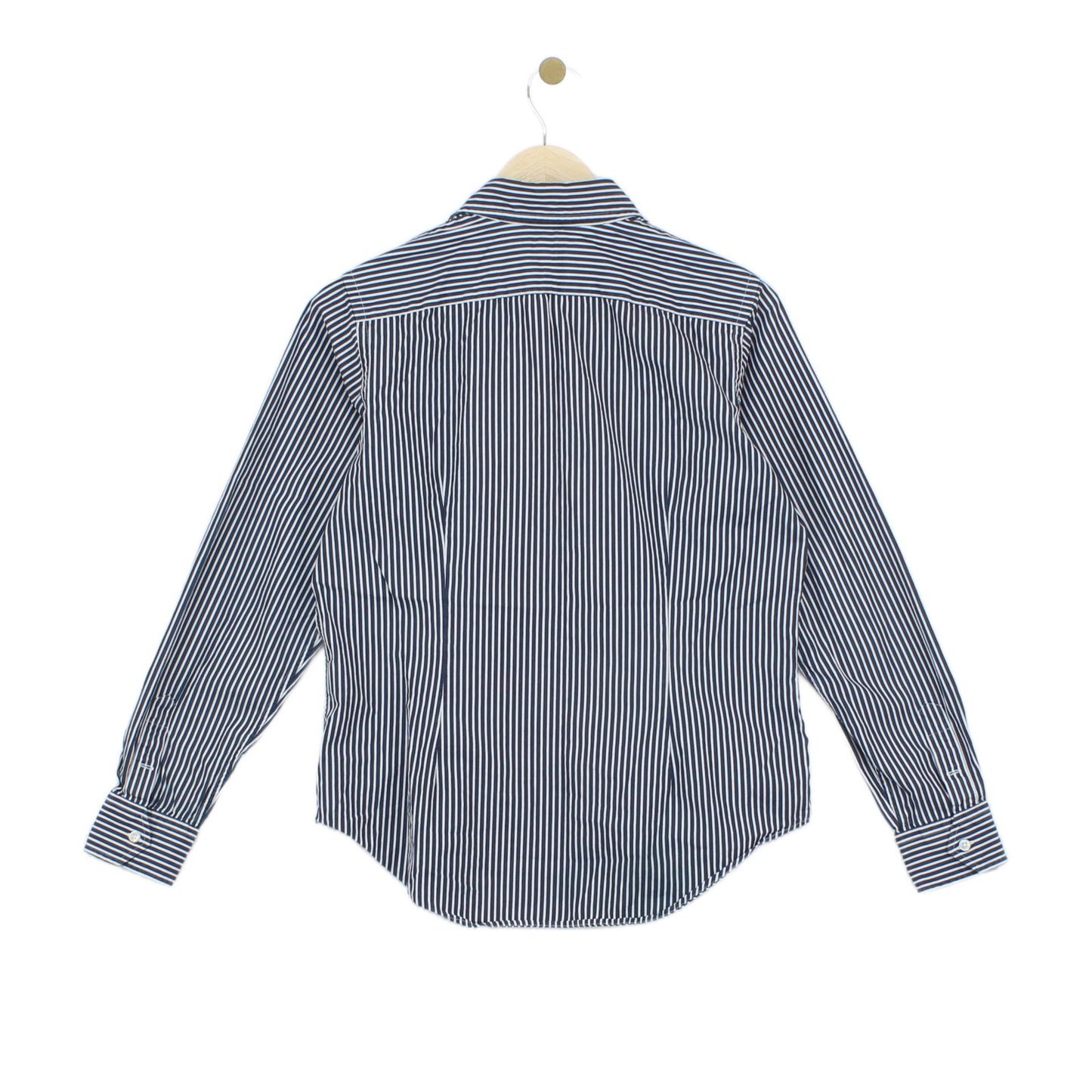 Womens Striped Shirt Slim Fit Long Sleeve
