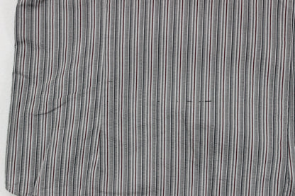 Mens Striped Shirt Slim Long Sleeve Button Up
