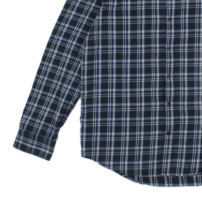 Mens Plaid Shirt Nordic Twill Regular Fit Button Down
