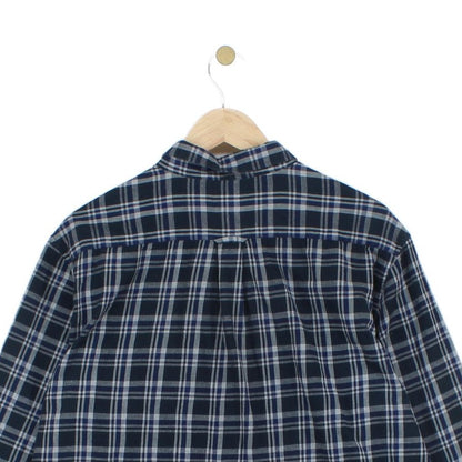 Mens Plaid Shirt Nordic Twill Regular Fit Button Down