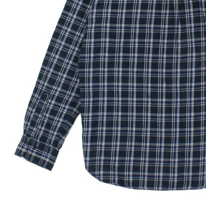 Mens Plaid Shirt Nordic Twill Regular Fit Button Down