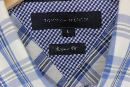 Mens Check Shirt Long Sleeve Regular Fit