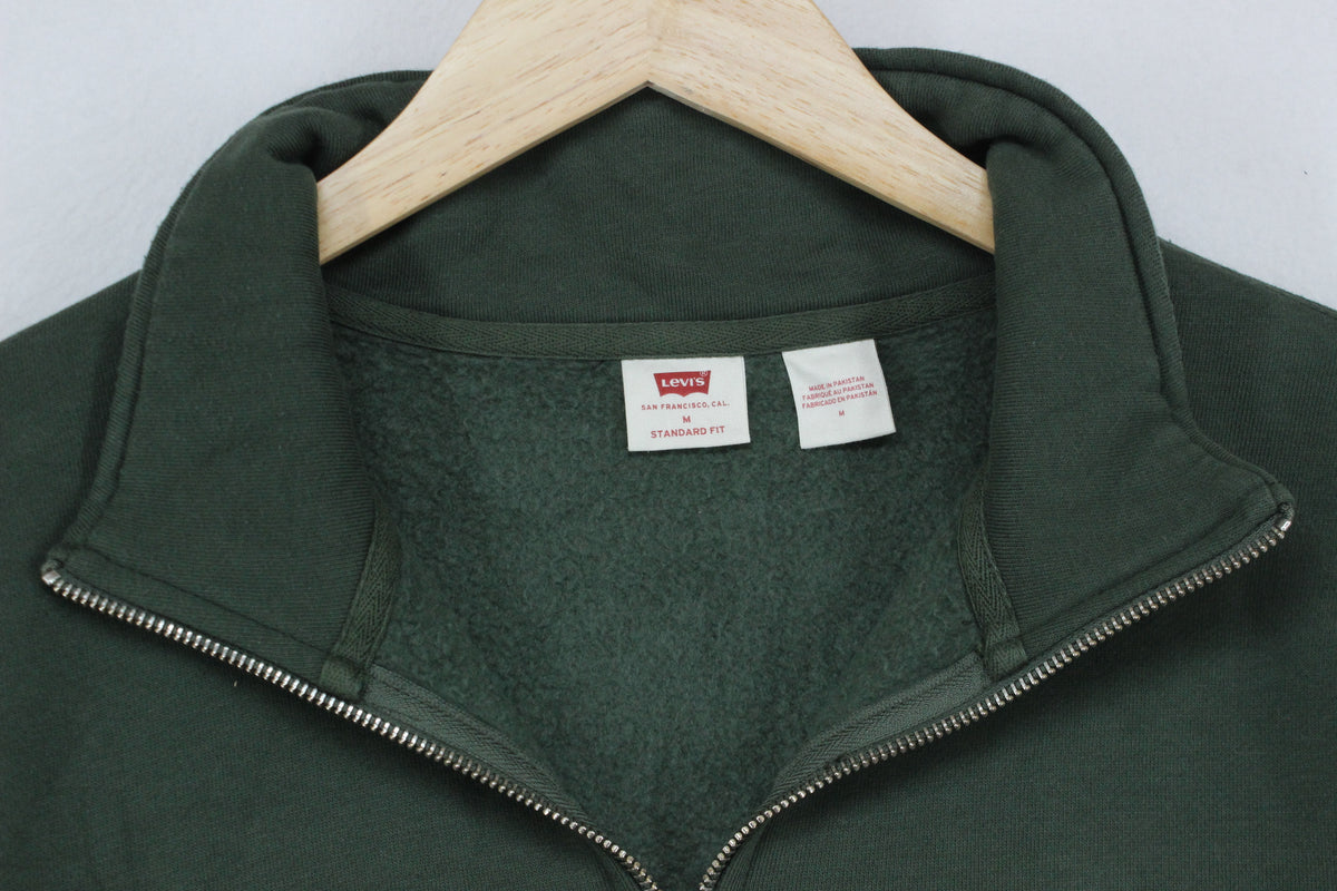 Mens 1/4 Zip Sweatshirt Pullover