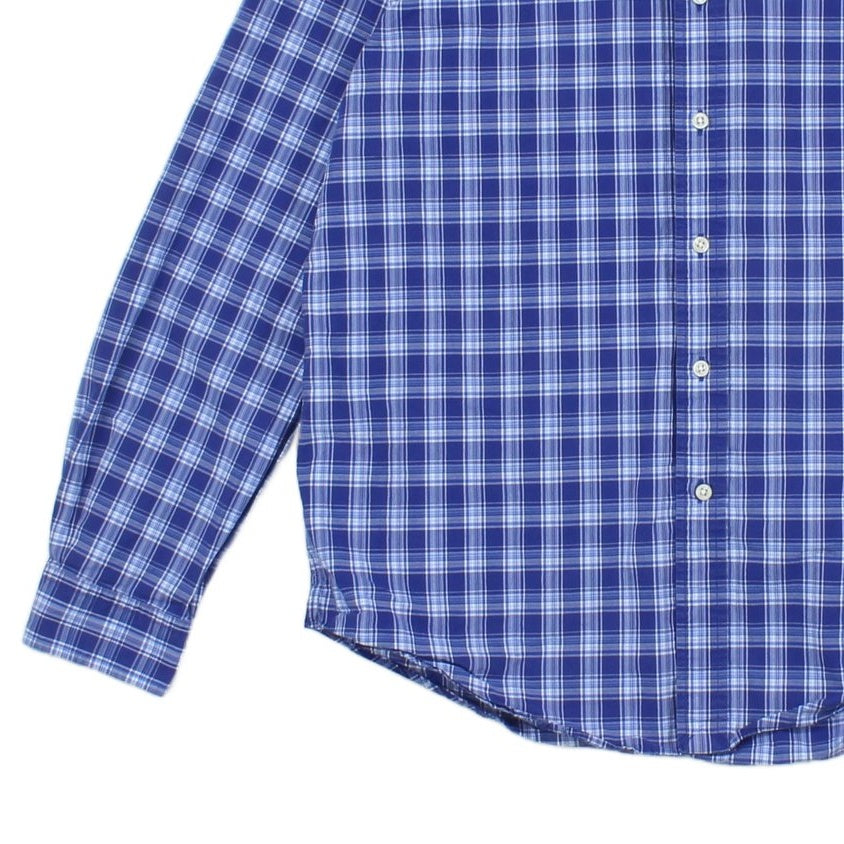 Mens Plaid Shirt Button Down Long Sleeve