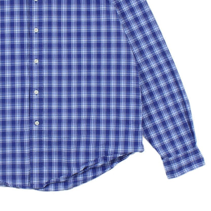 Mens Plaid Shirt Button Down Long Sleeve