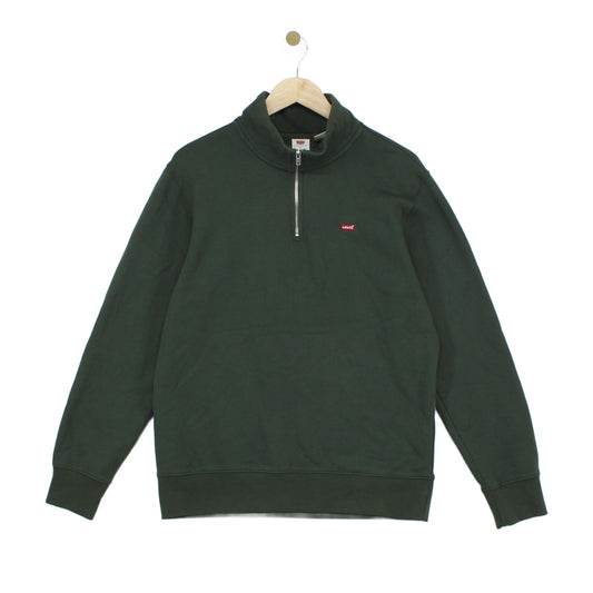Mens 1/4 Zip Sweatshirt Pullover