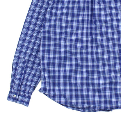 Mens Plaid Shirt Button Down Long Sleeve