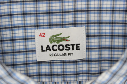 Mens Check Shirt Long Sleeve Regular Fit