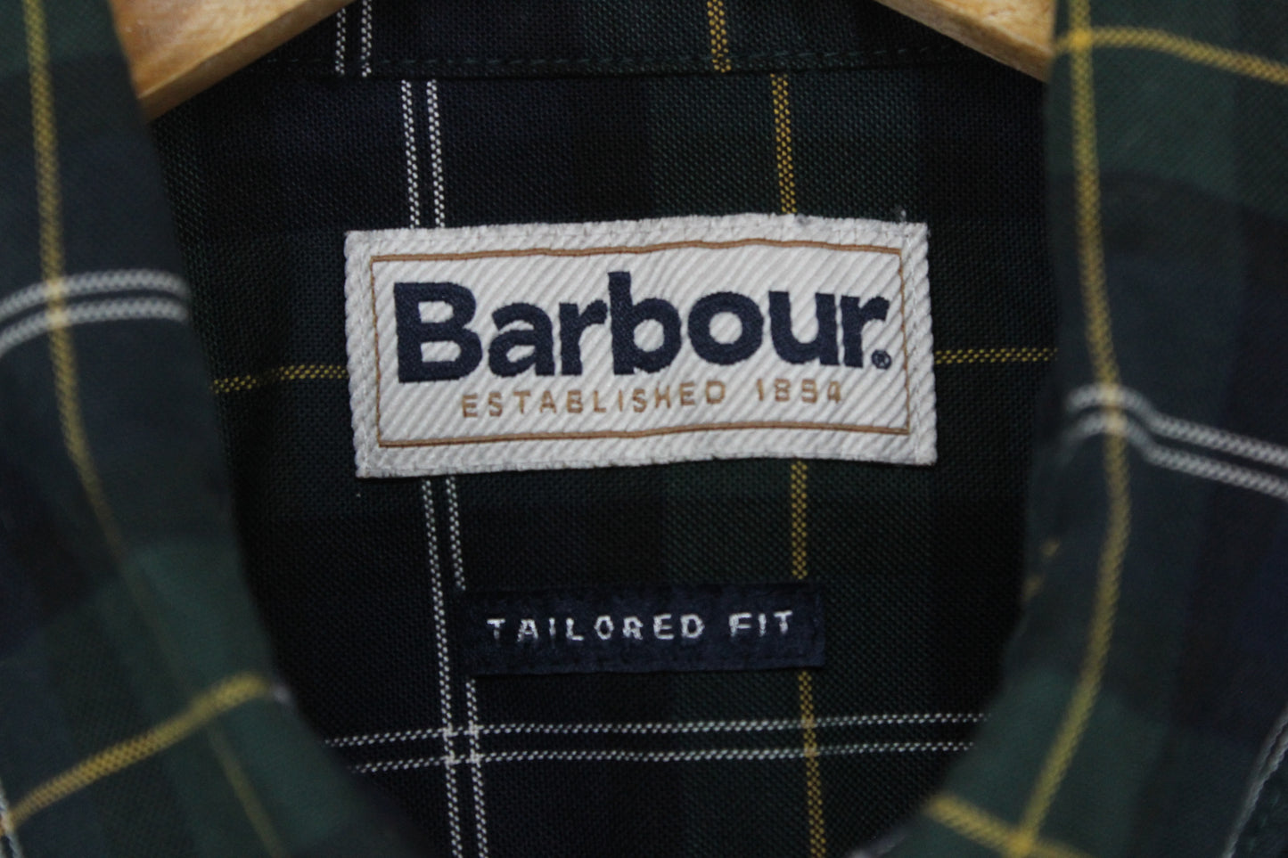 Mens Plaid Shirt Tartan Tailored