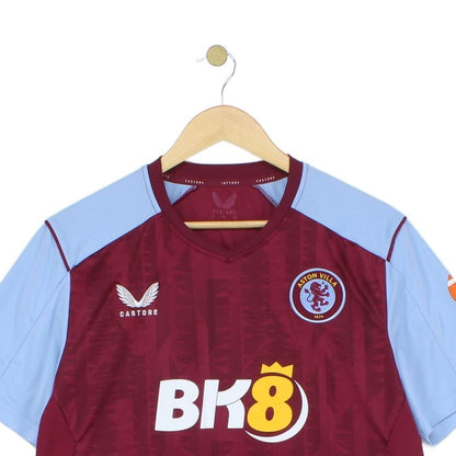 Mens Aston Villa 2023-24 Football Shirt Home Jersey