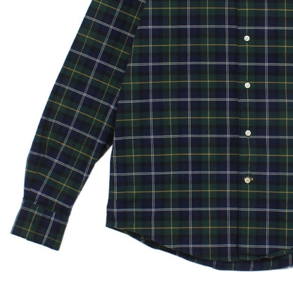 Mens Plaid Shirt Tartan Tailored