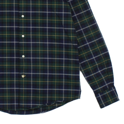 Mens Plaid Shirt Tartan Tailored