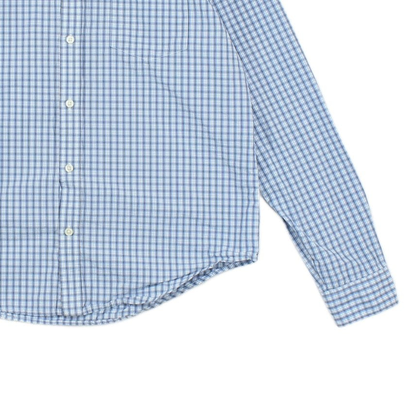Mens Check Shirt Long Sleeve Regular Fit