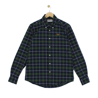 Mens Plaid Shirt Tartan Tailored