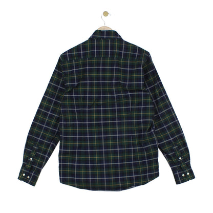 Mens Plaid Shirt Tartan Tailored