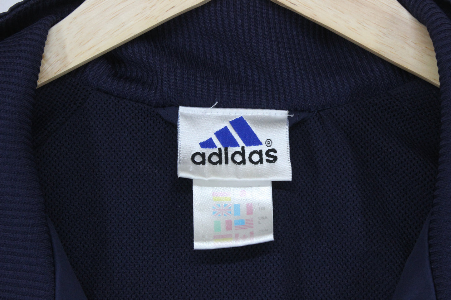 Mens Track Jacket Full Zip Oversized