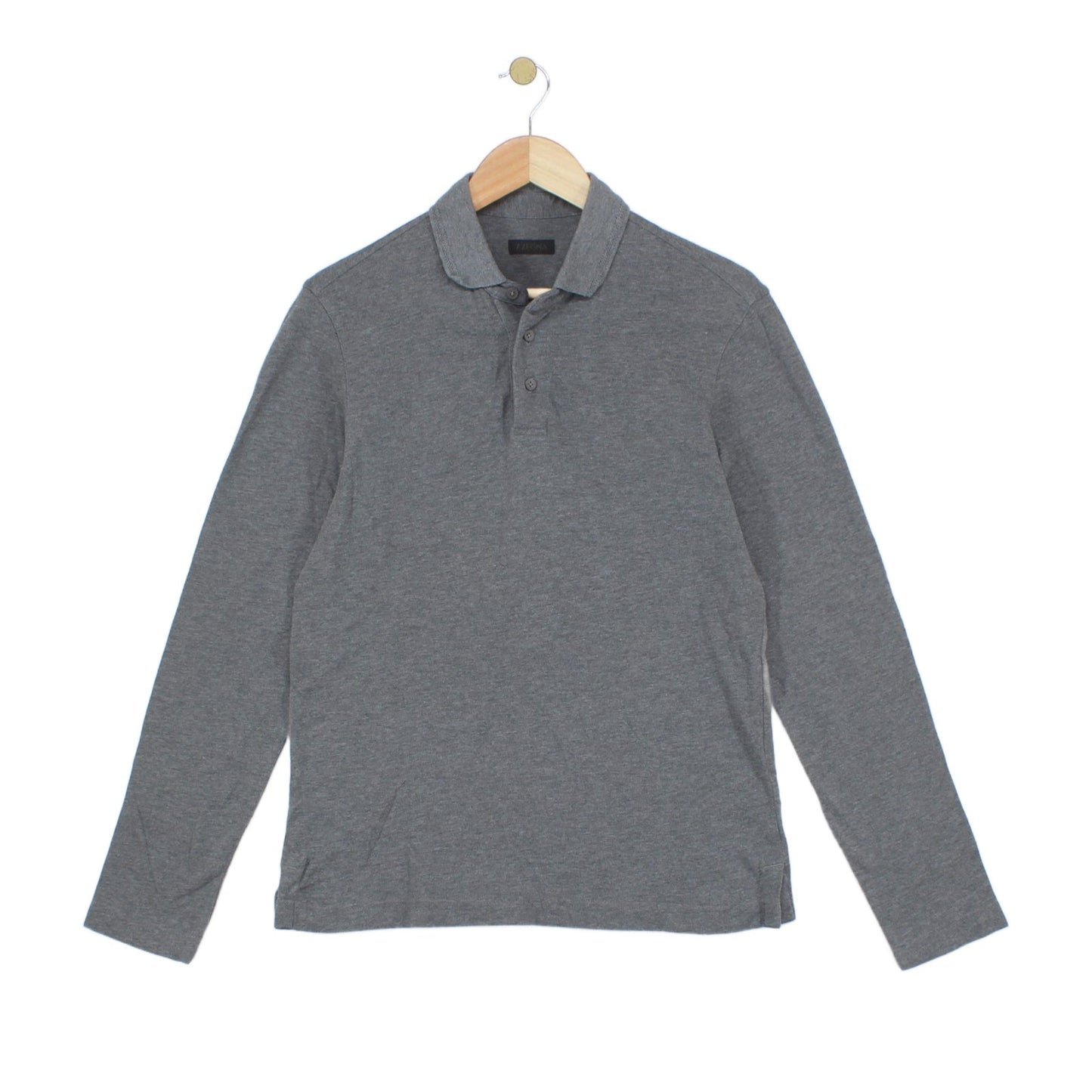 Mens Polo Shirt Long Sleeve Classic