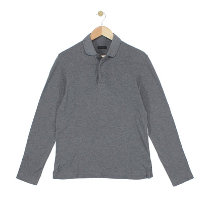Mens Polo Shirt Long Sleeve Classic