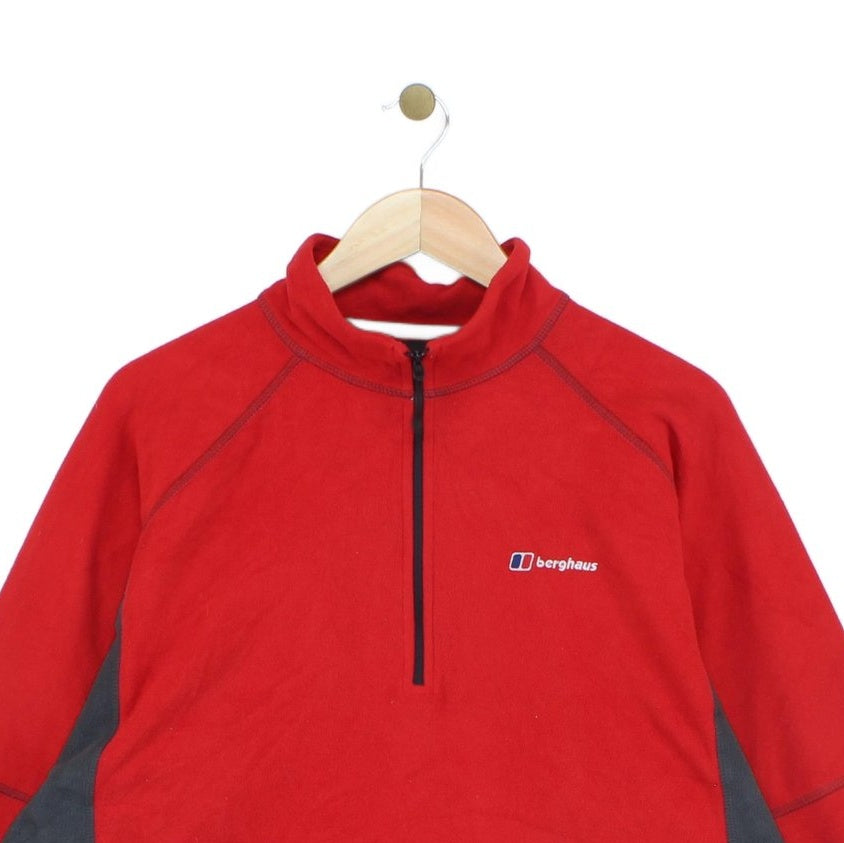 Mens 1/4 Zip Fleece Outdoor Hiking