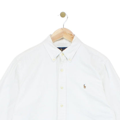 Mens Oxford Shirt Slim Fit Long Sleeve