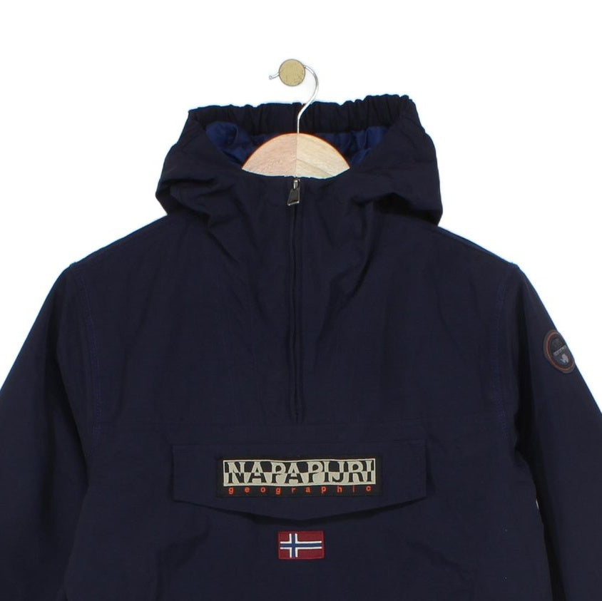 Boys Rainforest Jacket Insulated 1/4 Zip Hooded