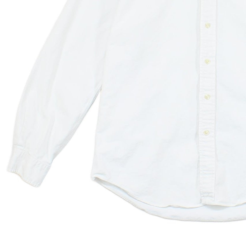 Mens Oxford Shirt Slim Fit Long Sleeve