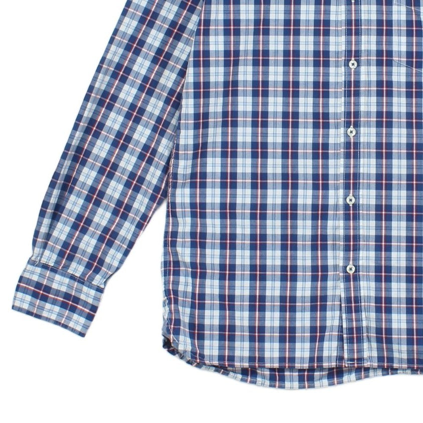 Mens Plaid Shirt Long Sleeve Custom Fit