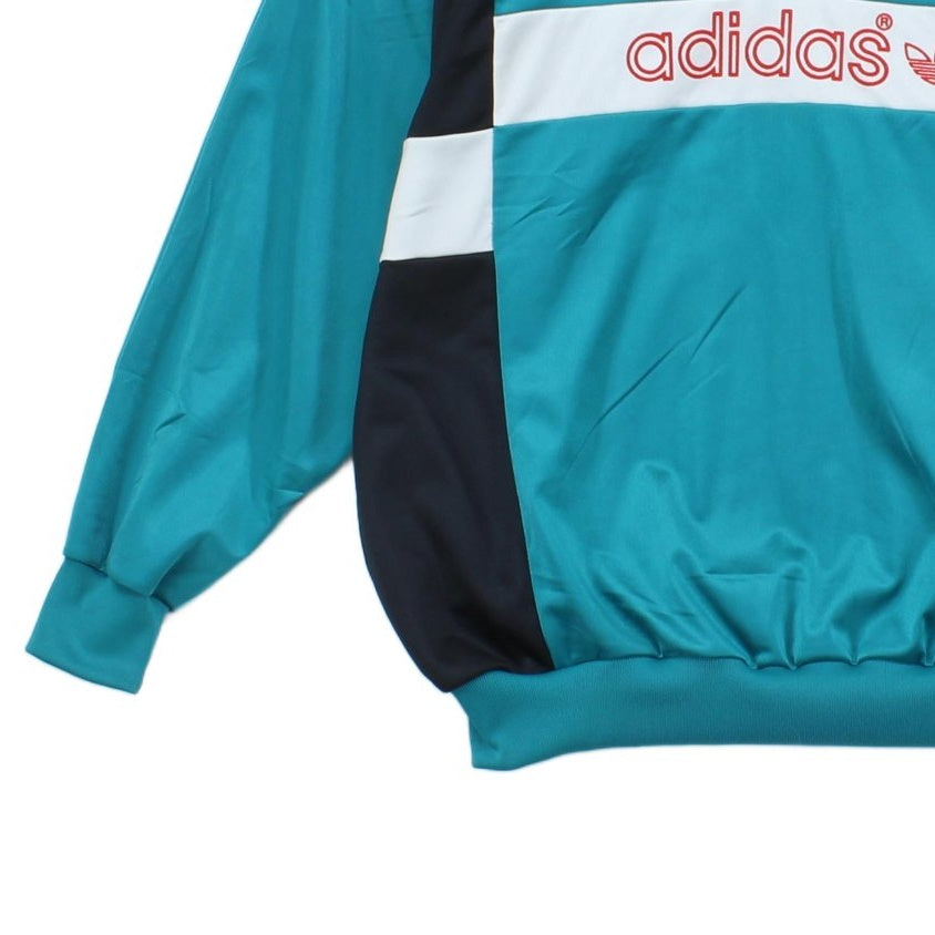 Mens 1/4 Zip Hoodie Oversized Streetwear Logo