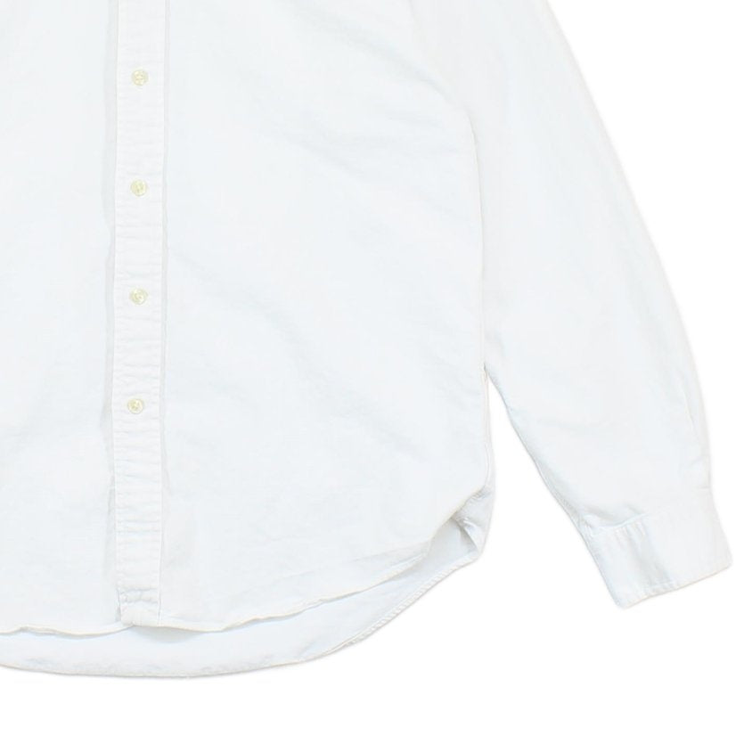 Mens Oxford Shirt Slim Fit Long Sleeve