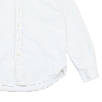Mens Oxford Shirt Slim Fit Long Sleeve