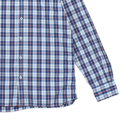 Mens Plaid Shirt Long Sleeve Custom Fit