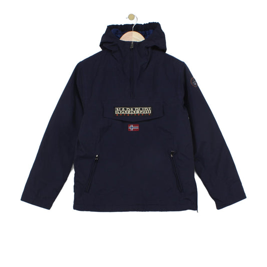 Boys Rainforest Jacket Insulated 1/4 Zip Hooded