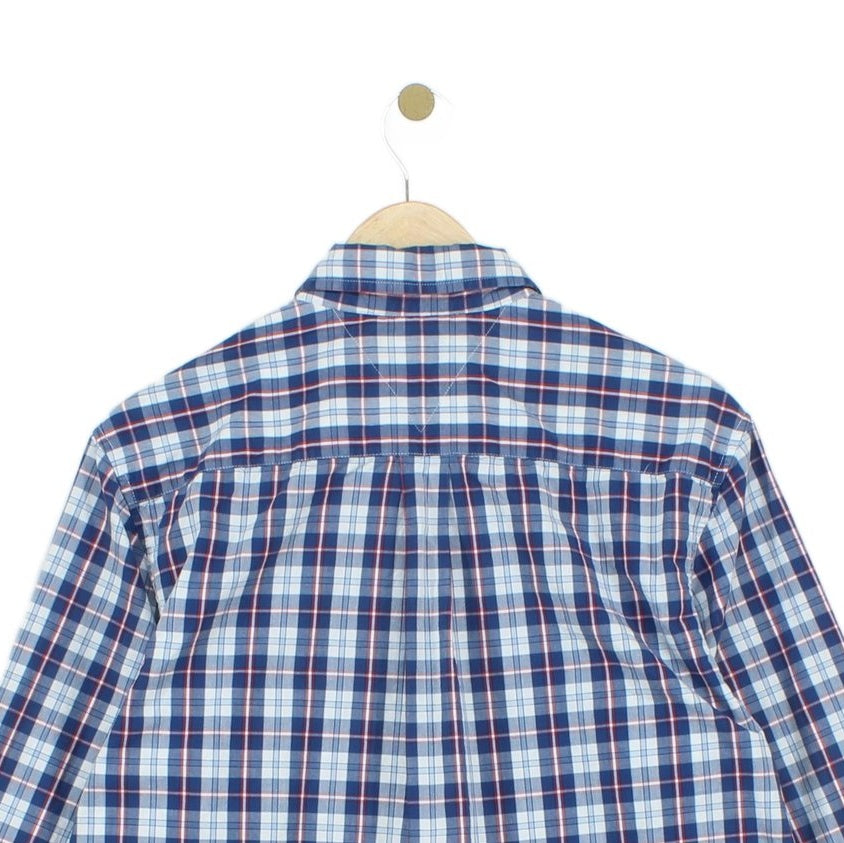 Mens Plaid Shirt Long Sleeve Custom Fit
