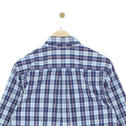Mens Plaid Shirt Long Sleeve Custom Fit