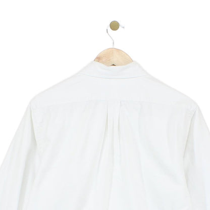 Mens Oxford Shirt Slim Fit Long Sleeve