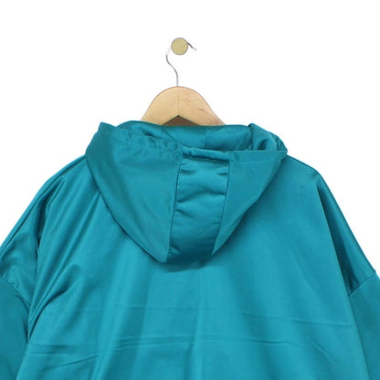 Mens 1/4 Zip Hoodie Oversized Streetwear Logo