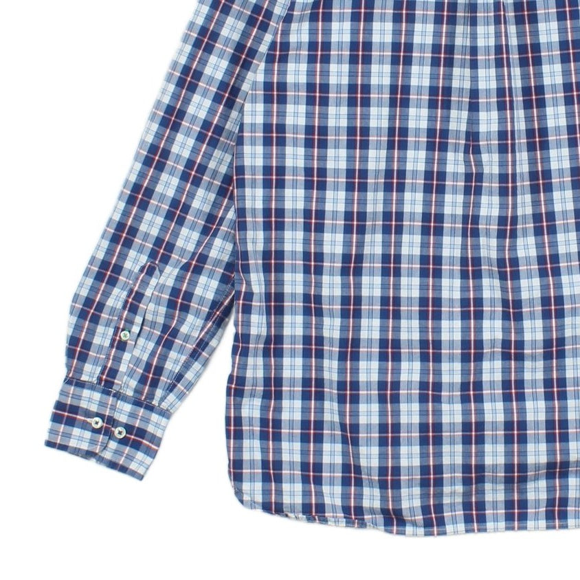 Mens Plaid Shirt Long Sleeve Custom Fit
