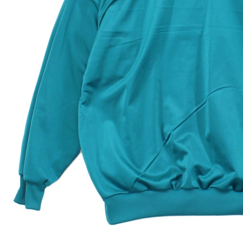 Mens 1/4 Zip Hoodie Oversized Streetwear Logo