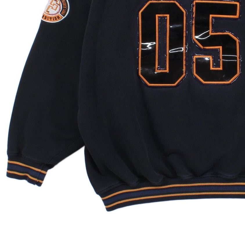 Mens Queens Hoodie Oversized Embroidered
