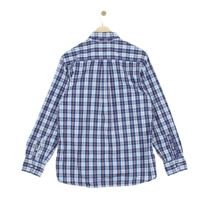 Mens Plaid Shirt Long Sleeve Custom Fit