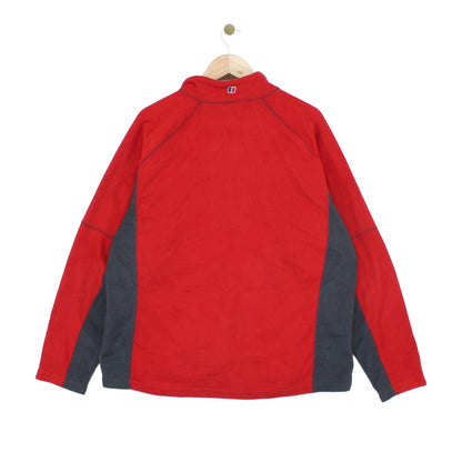 Mens 1/4 Zip Fleece Outdoor Hiking
