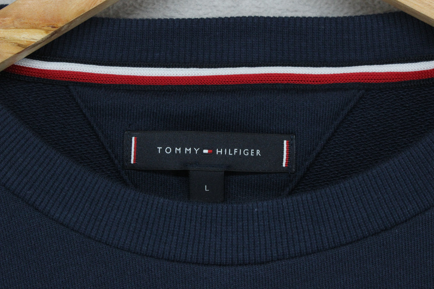 Mens Sweatshirt Crew Neck Logo Classic