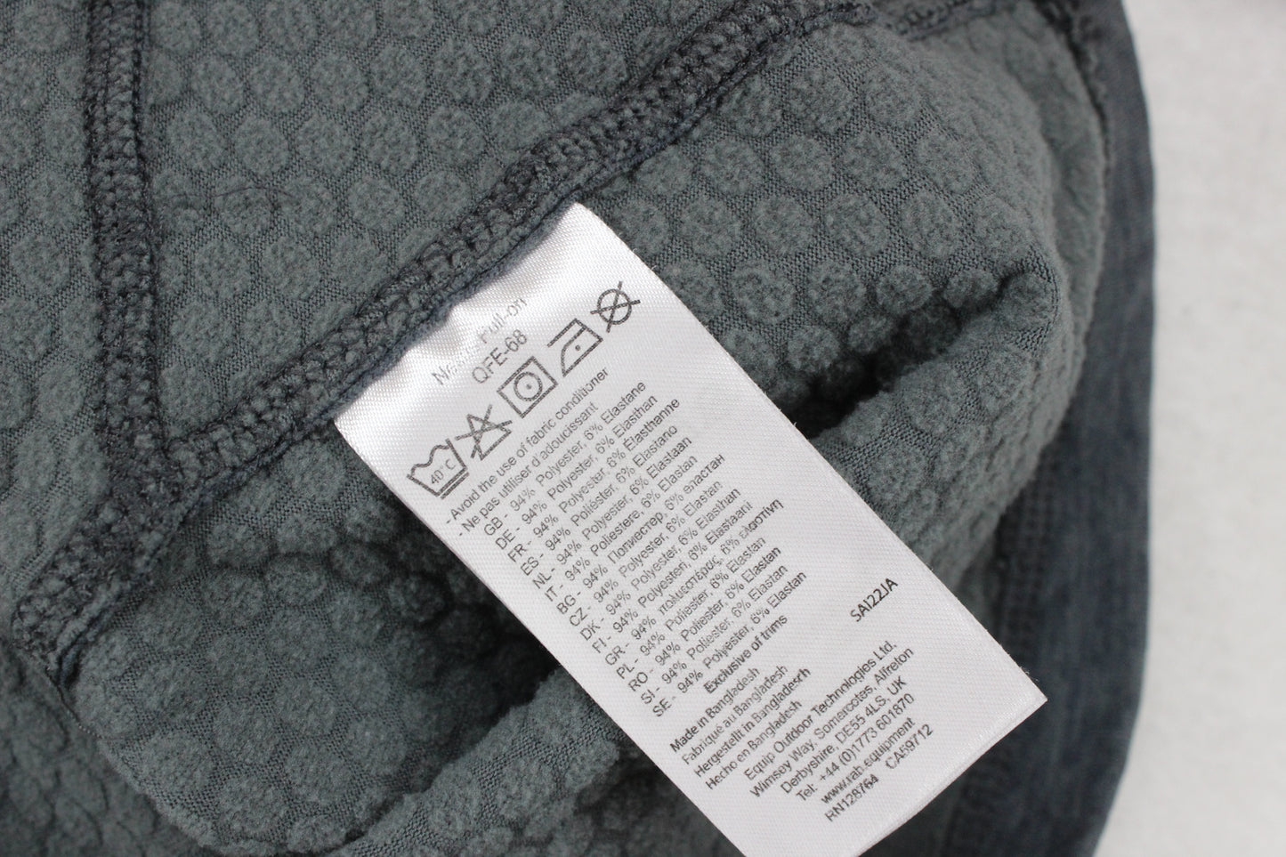Mens 1/4 Zip Fleece Outdoor Activewear Stretch